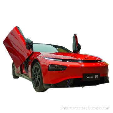 Scissor Door Sedan XPeng P7 All Wheel Drive Electric Car High Speed Electric Car